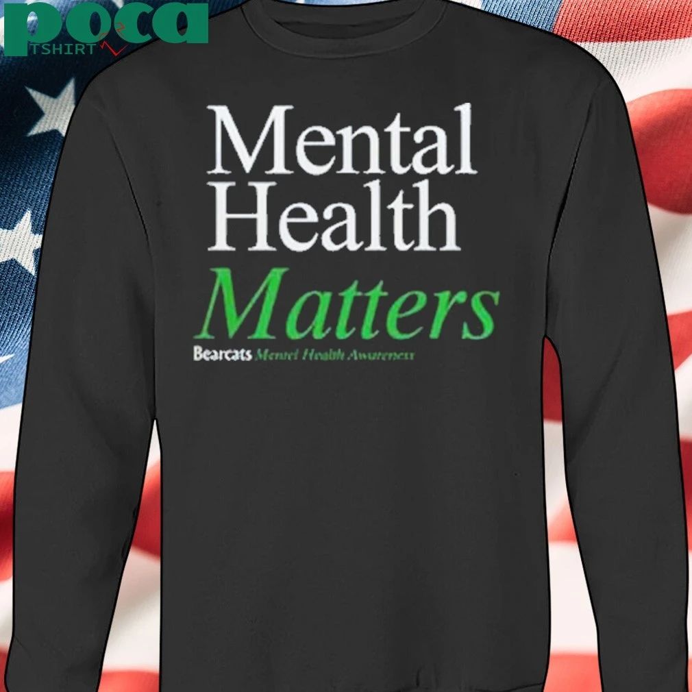Cincinnati Bearcats 2025 Mental Health Matters T-Shirt