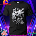 San Antonio Spurs Fanatics Black 2026 NBA Western Conference Champions Hometown Go Spurs Go Shirt