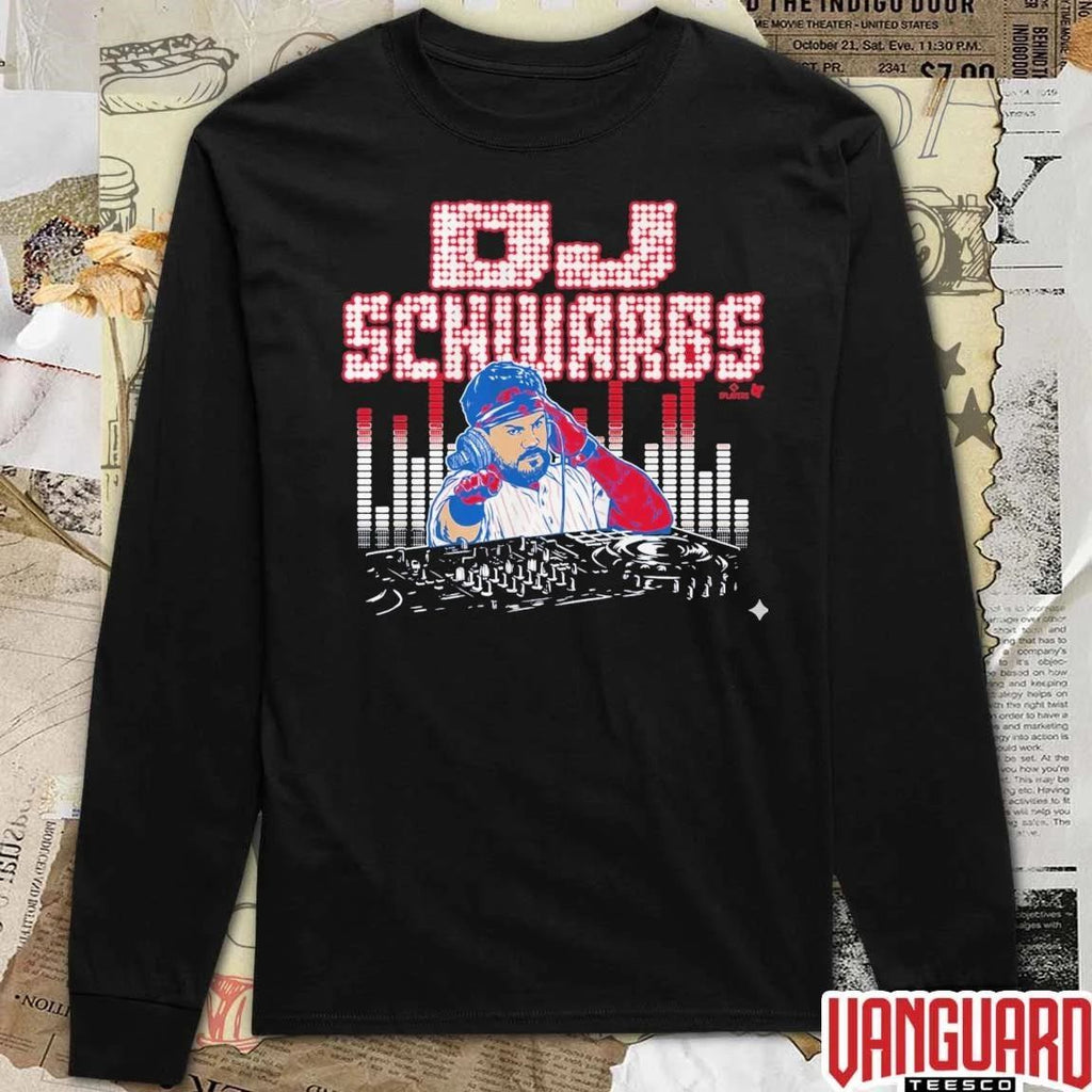 Kyle Schwarber DJ Schwarbs Philadelphia Phillies MLB t-shirt