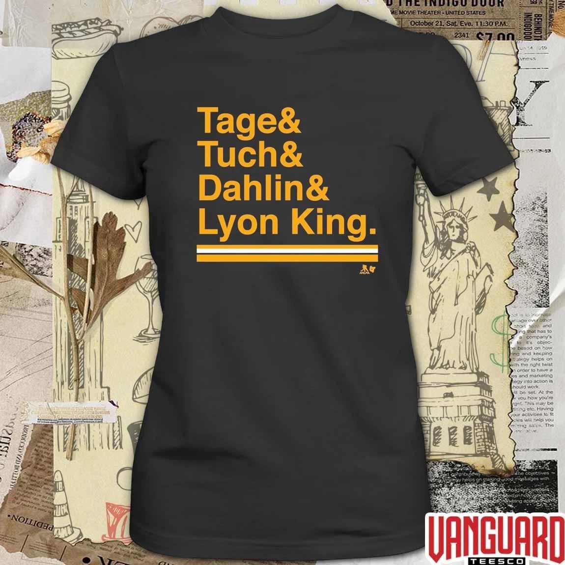 Buffalo Hockey Ampersand Tage And Tuch And Dahlin And Lyon King Buffalo Sabres 2026 NHL t-shirt