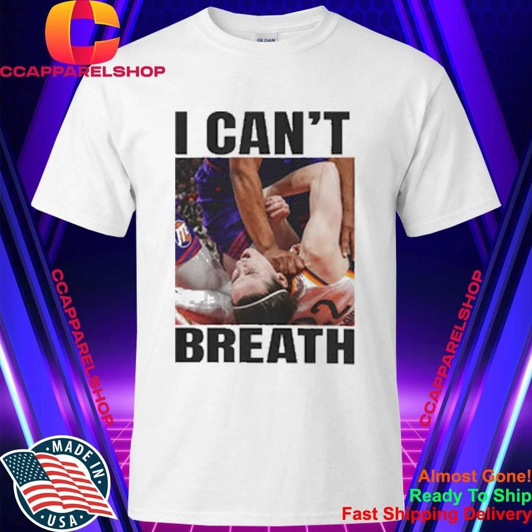 I Can’t Breathe Caitlin Clark Shirt