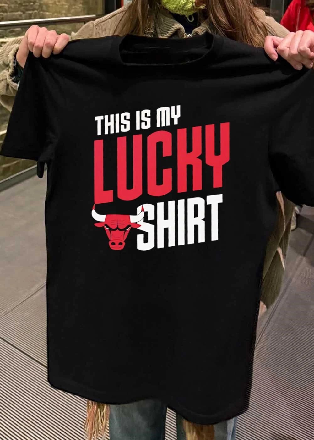 Chicago Bulls Fan Apparel This Is My Lucky Shirt Chicago Bulls T-Shirt