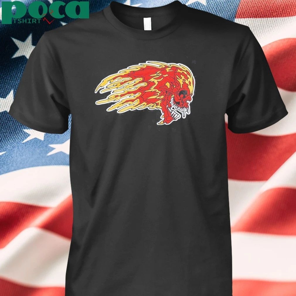 Metallica Flaming Skull ’97 Hockey Jersey T-shirt