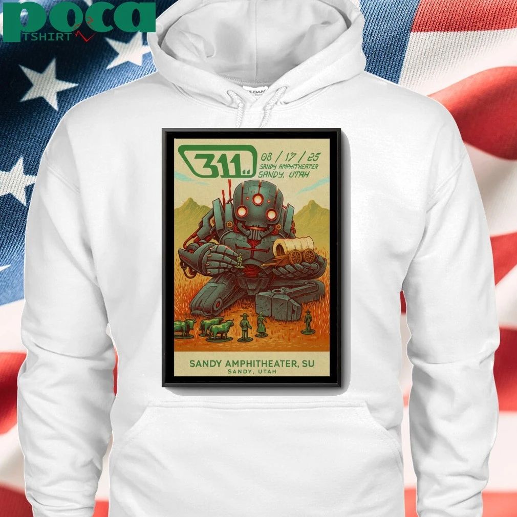 The 311 Concert Salt Lake City, Utah Aug 17 2025 Poster shirt