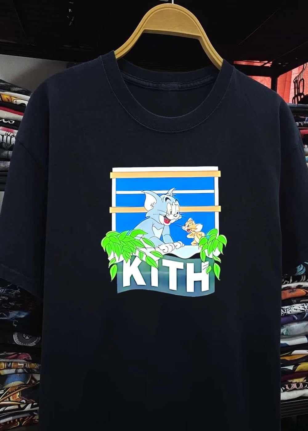 Kith Tom And Jerry Window Leaves Shirt