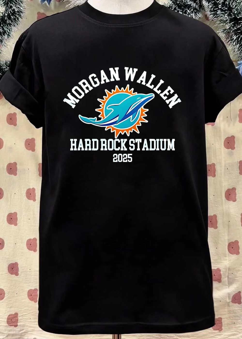 Miami Dolphins x Morgan Wallen Tour 2026 shirt