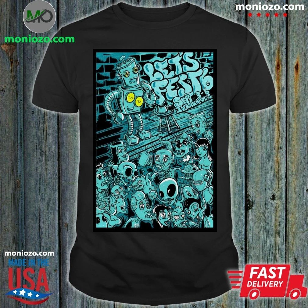 Original LETS FEST 6 Sept 3-6 2026 Indianapolis, IN Poster Shirt