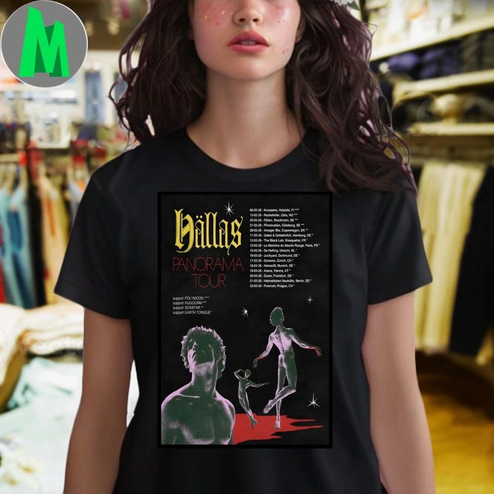 Hällas Panorama 2026 Shows Poster Shirt