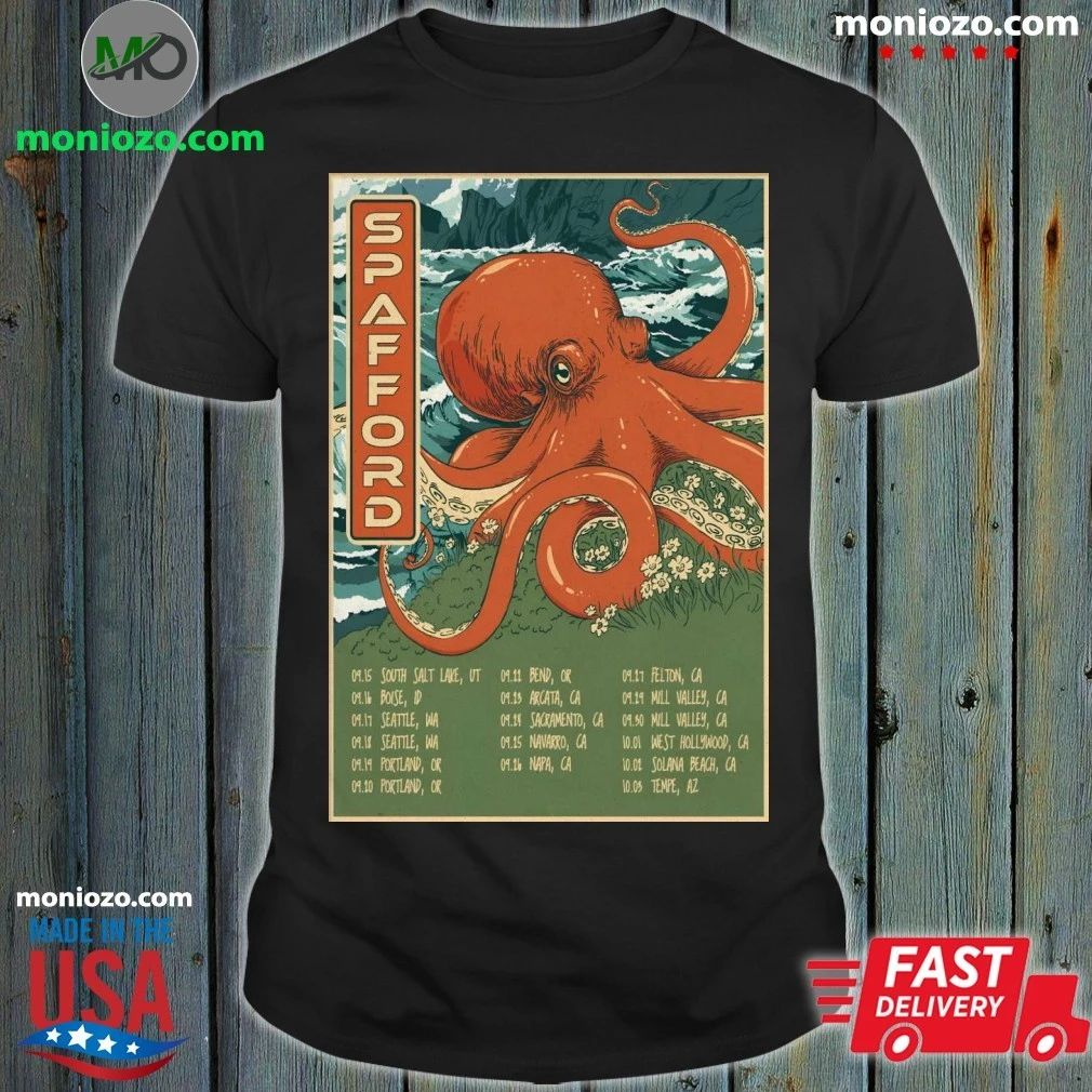 Original Spafford Fall Tour 2026 Poster Shirt