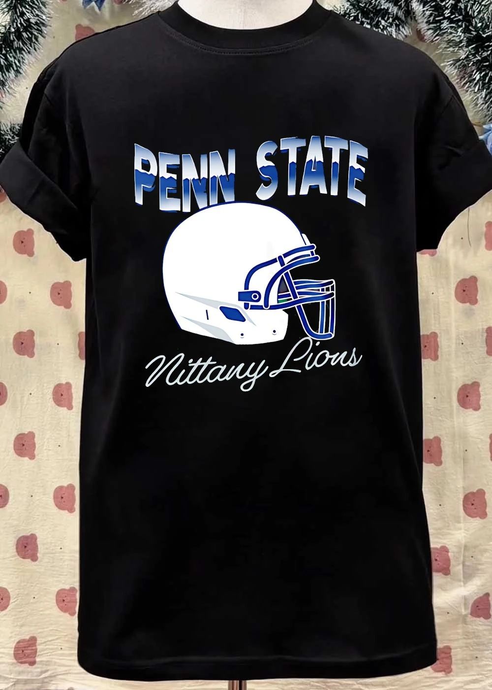Dyme Lyfe Mens Penn State Air Brush helmet shirt