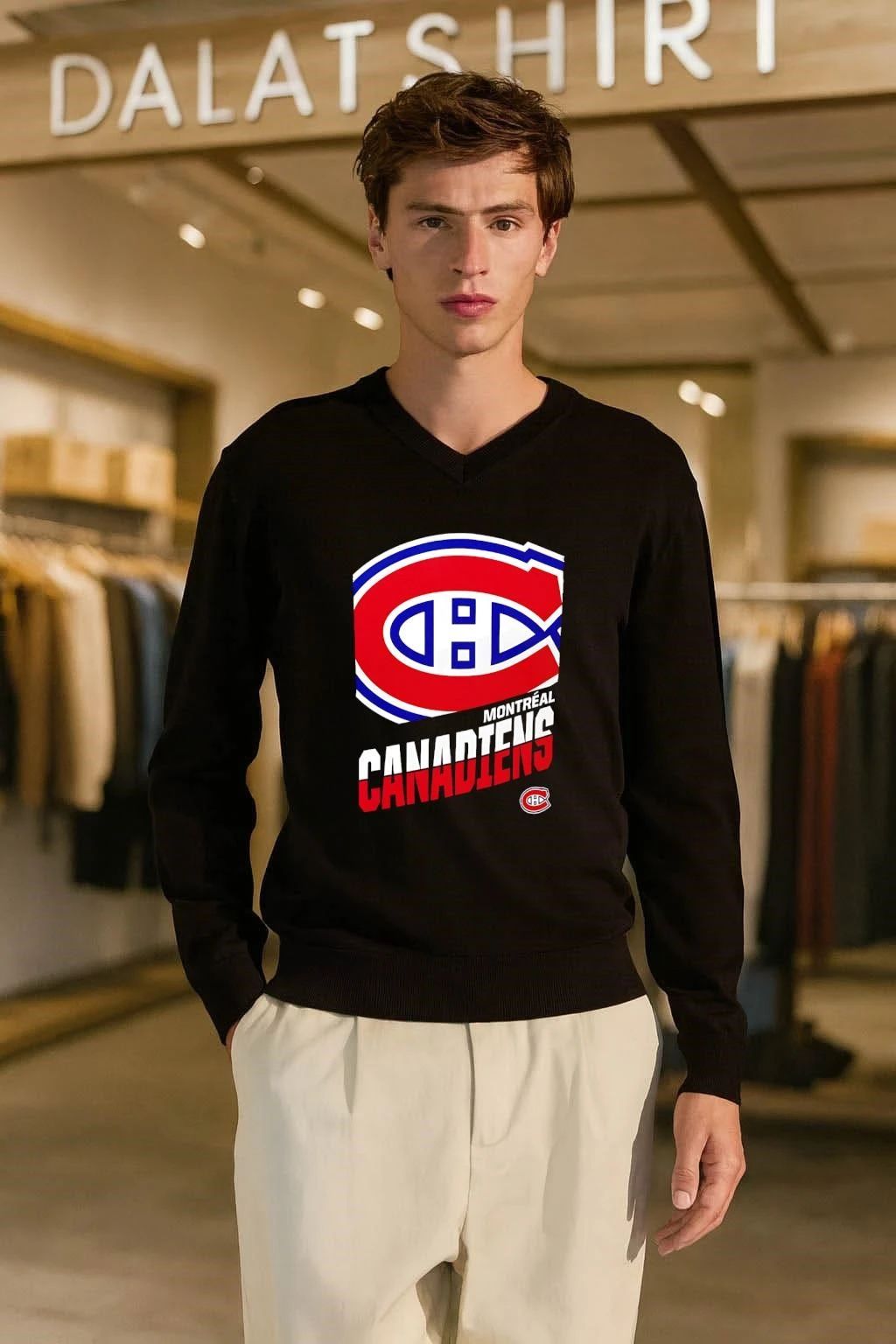 Montréal Canadiens Classic Hockey Logo Graphic shirt