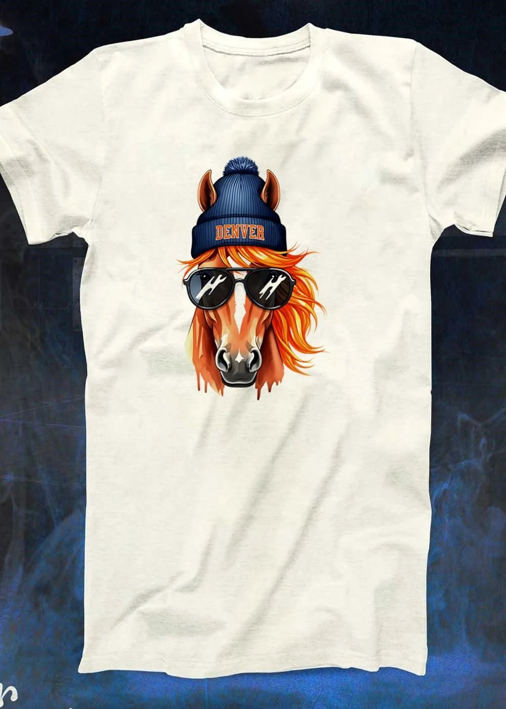 Cool Horse Wear Denver Beanie Sunglasses T-Shirt