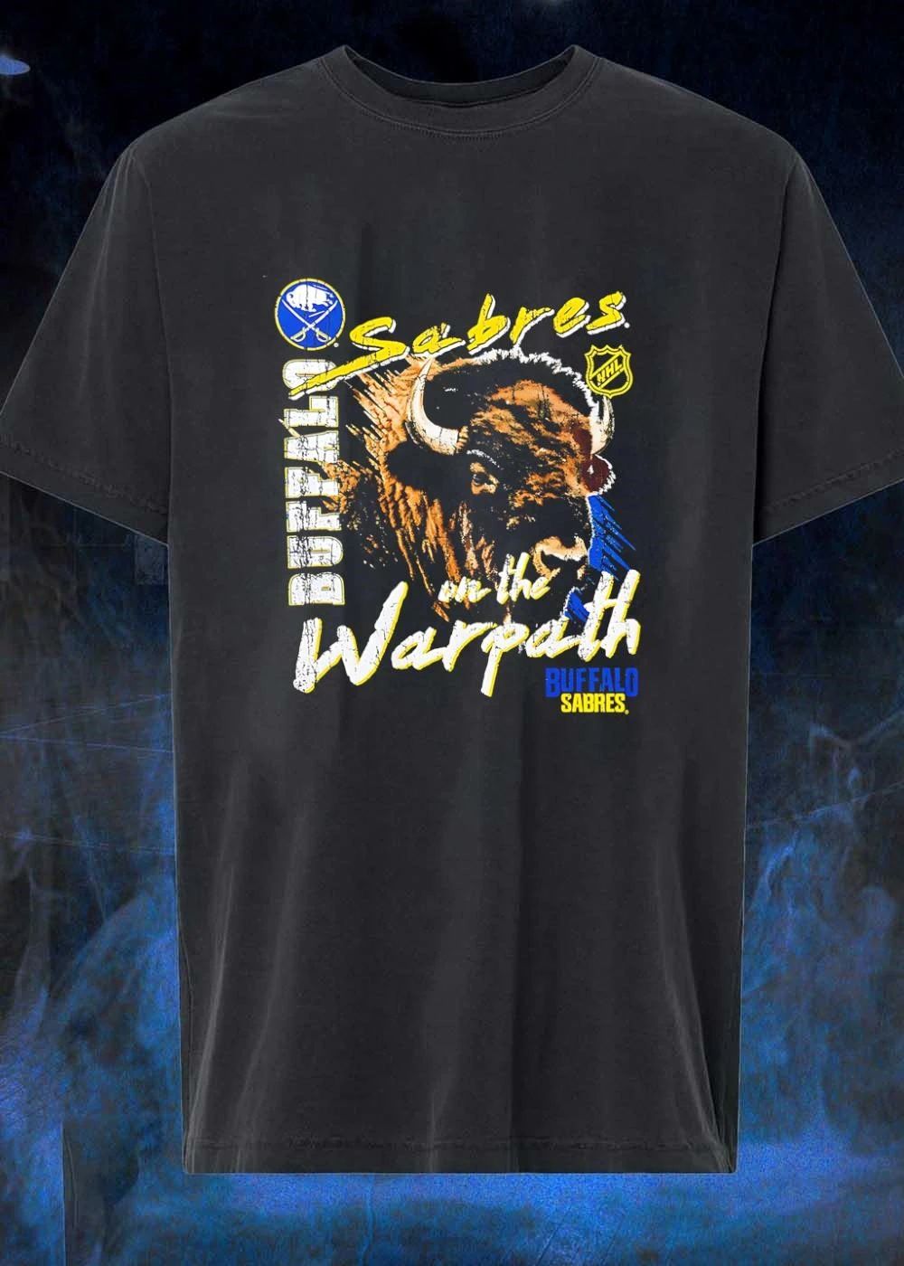 Buffalo Sabres On The Warpath NHL Ice Hockey Distressed Buffalo Logo shirt