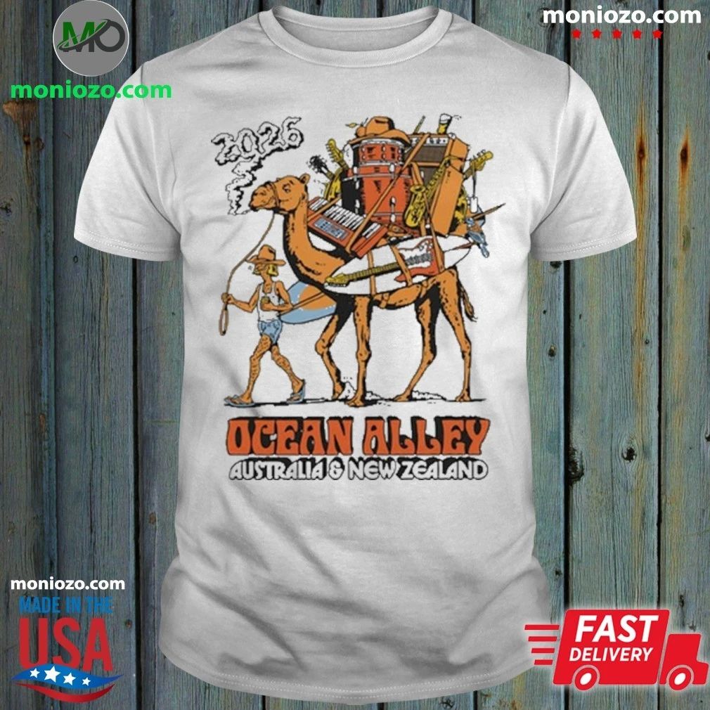 Original Ocean Alley 2026 AUS NZ Tour T-Shirt – Best Gift for Music Fans