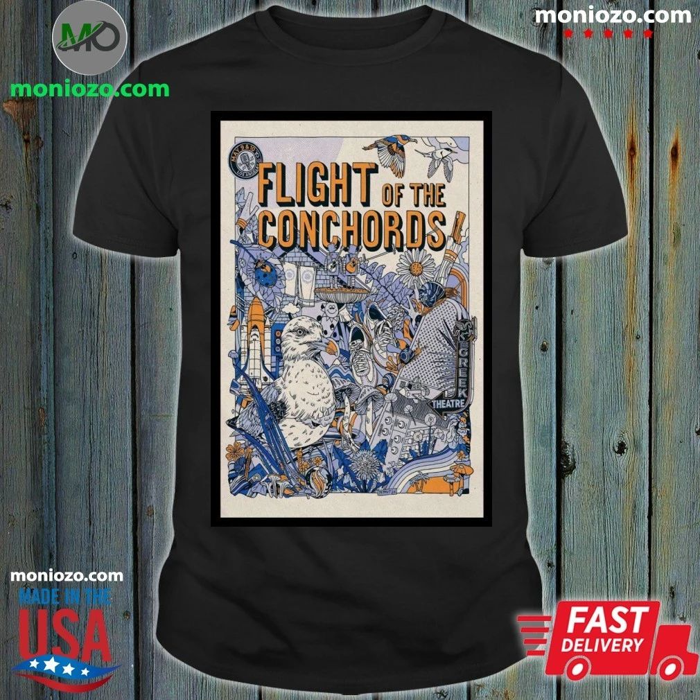 Flight Of The Conchords The Greek Theatre Los Angeles, CA May 9-10, 2026 Poster Shirt