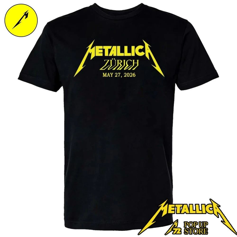 Metallica M72 Zurich Pop-Up Shop Shirt