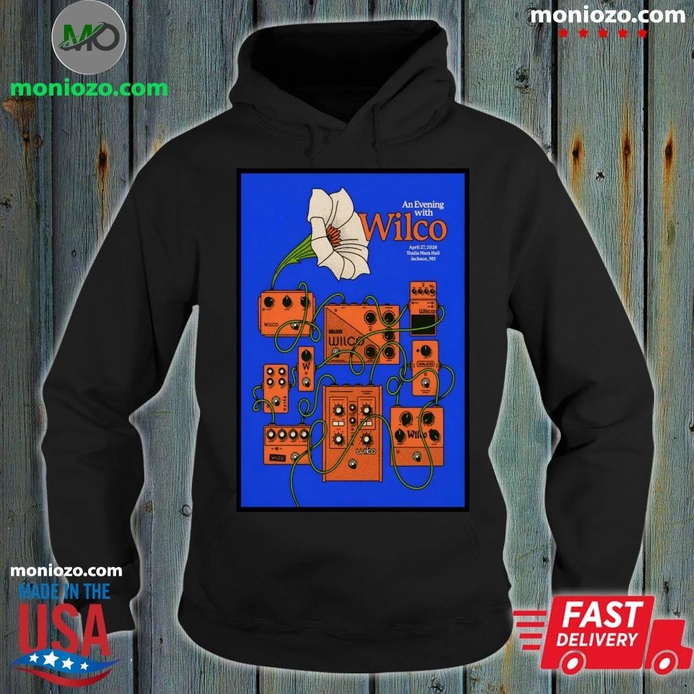 Wilco Apr 27 2026 Thalia Mara Hall Tour Poster T-Shirt