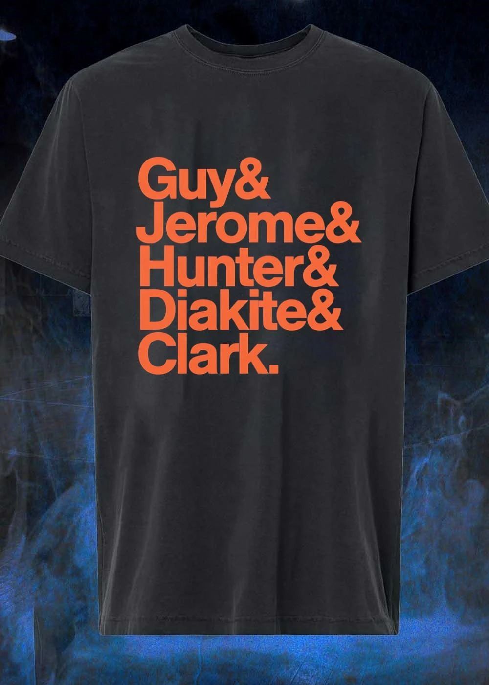 Guy Jerome Hunter Diakite Clark and Shirt