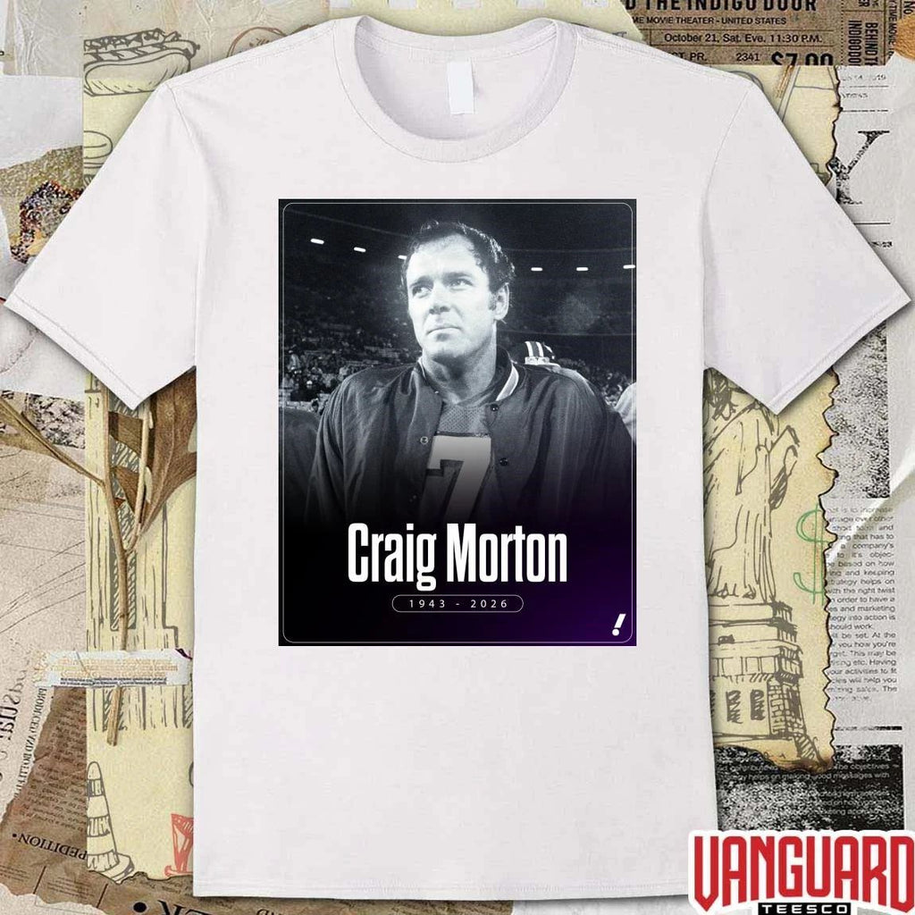 Craig Morton 1943 – 2026 Yahoo Sports t-shirt