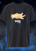 Sleeping Orange Kitten Cat Eepy Meme shirt