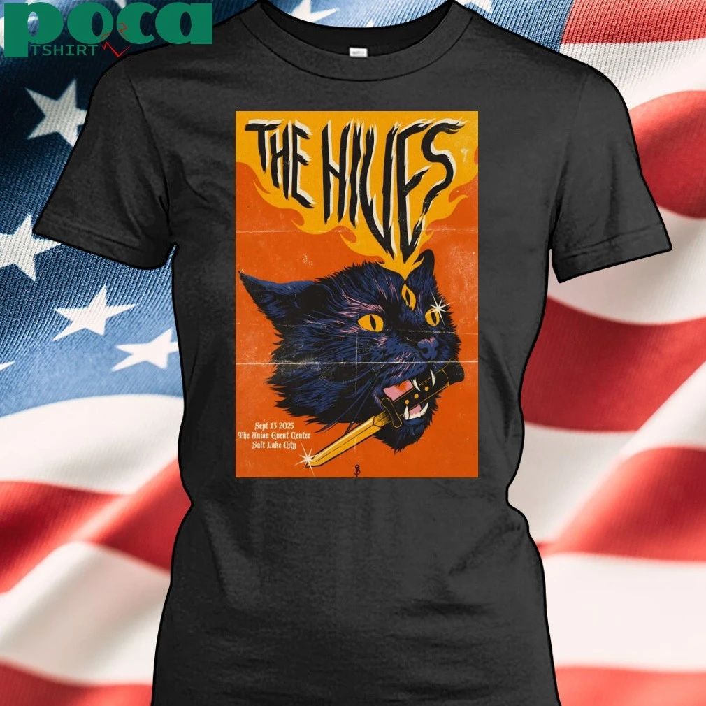 The Hives Salt Lake City UT 9.13.2025 Poster T-shirt