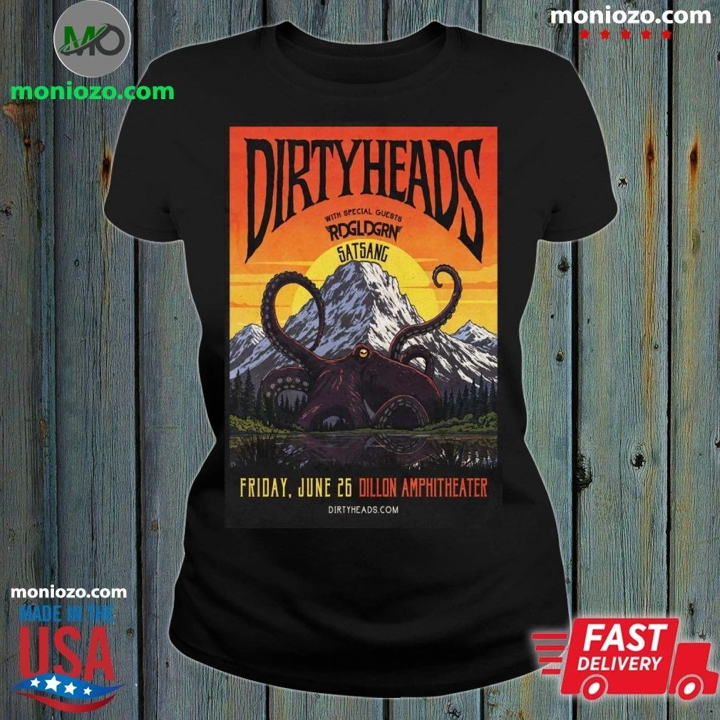 Original Dirty Heads Dillon Amphitheater June 26, 2026 Poster Shirt