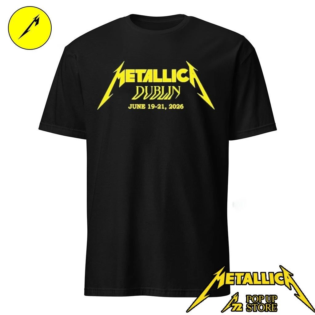 Metallica Pop-up Store Dublin T-Shirt