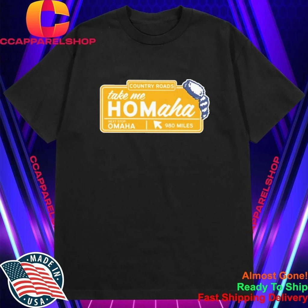 Country Roads Take Me Homaha Pocket shirt