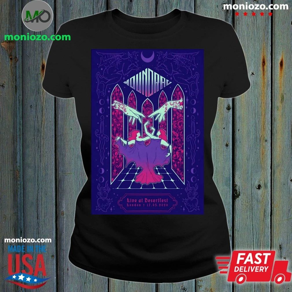 MOUNDRAG Desertfest London UK 5 17 2026 Poster Shirt