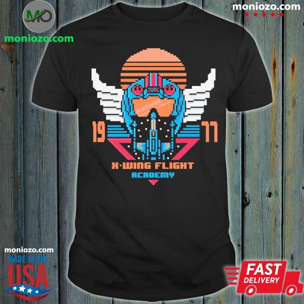 Original Pixel X-Wing Flight Academy Shirt