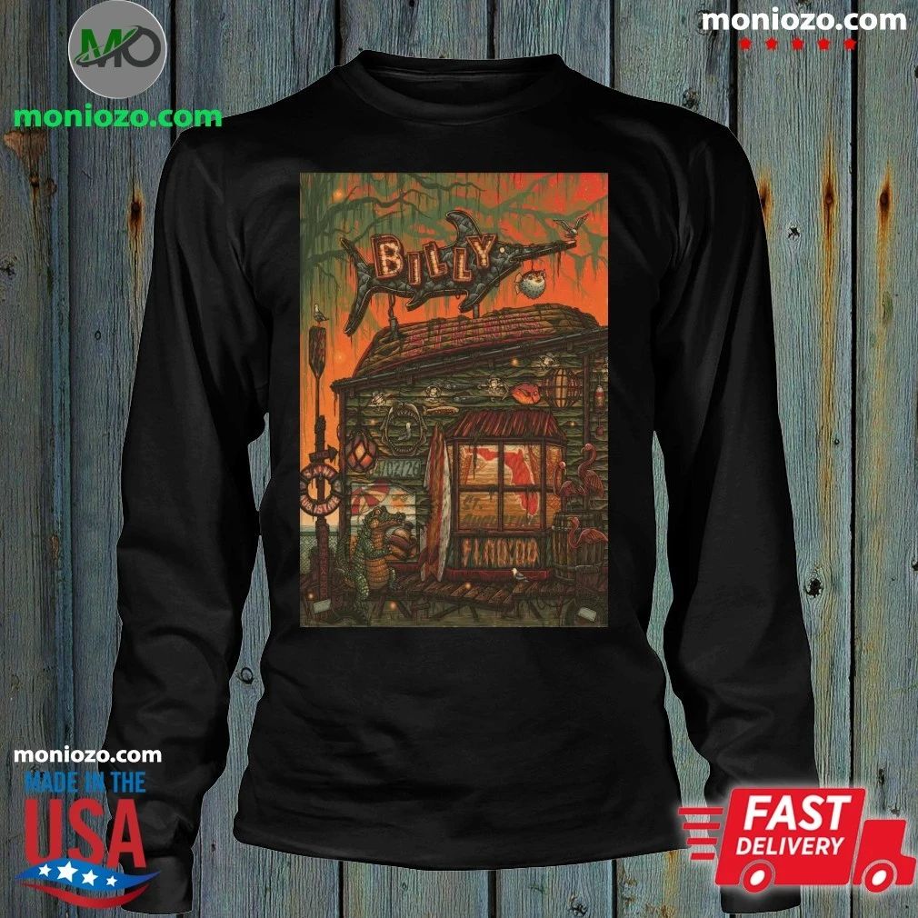 Billy Strings April 2 2026 The St. Augustine Amphitheatre FL Tour Poster Graphic T-Shirt