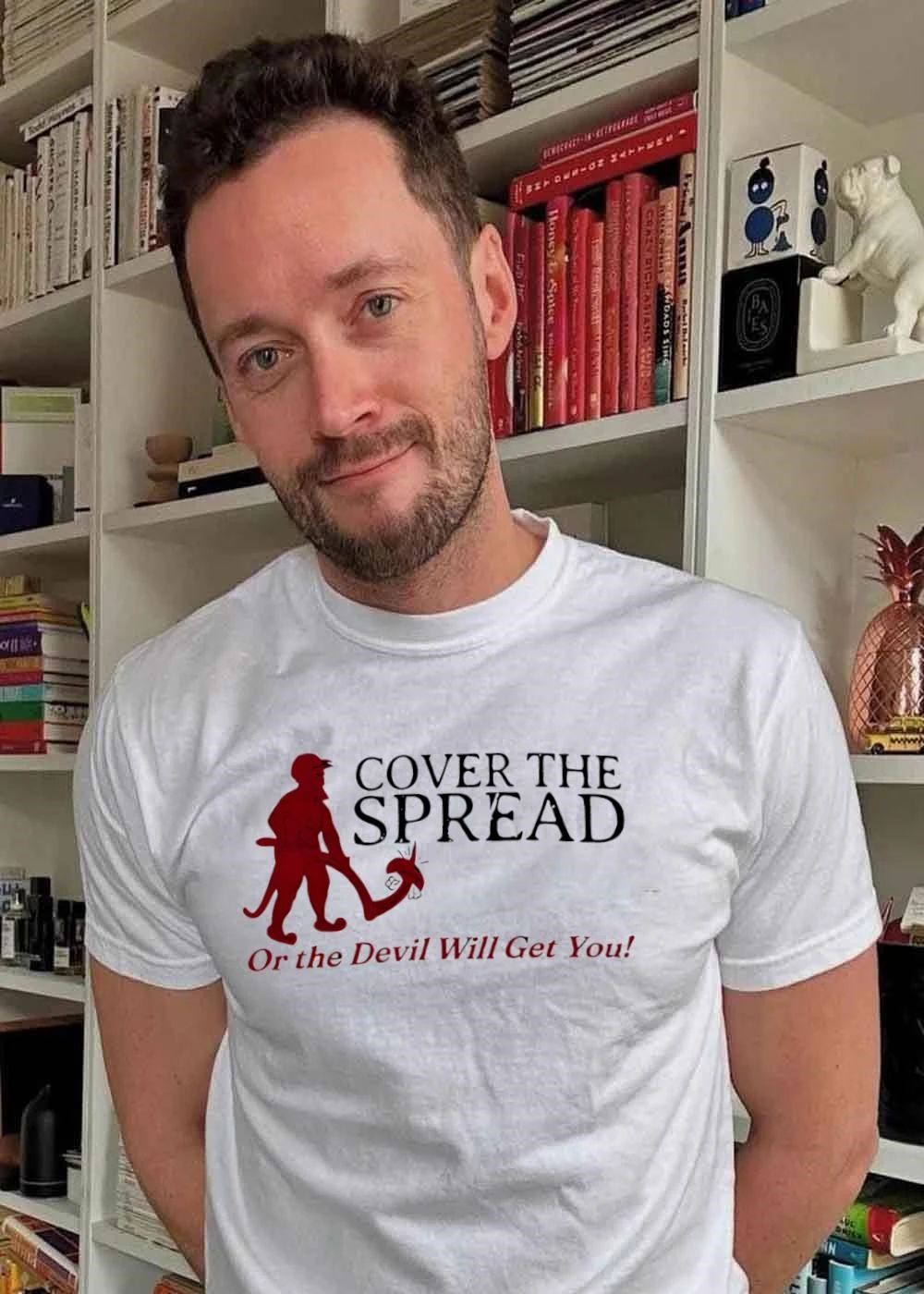 Cover the Spread or the Devil will get you shirt