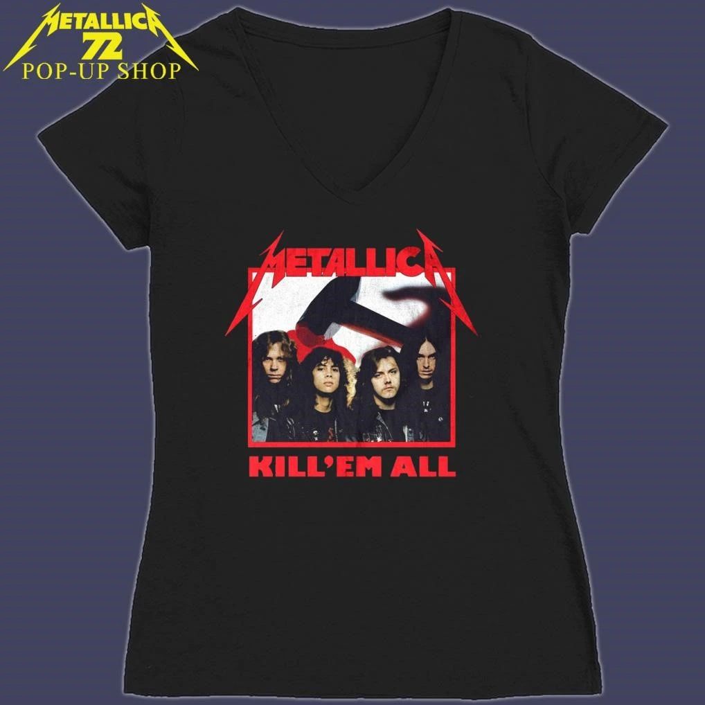 Metallica Band Members Kill Em All T-shirt