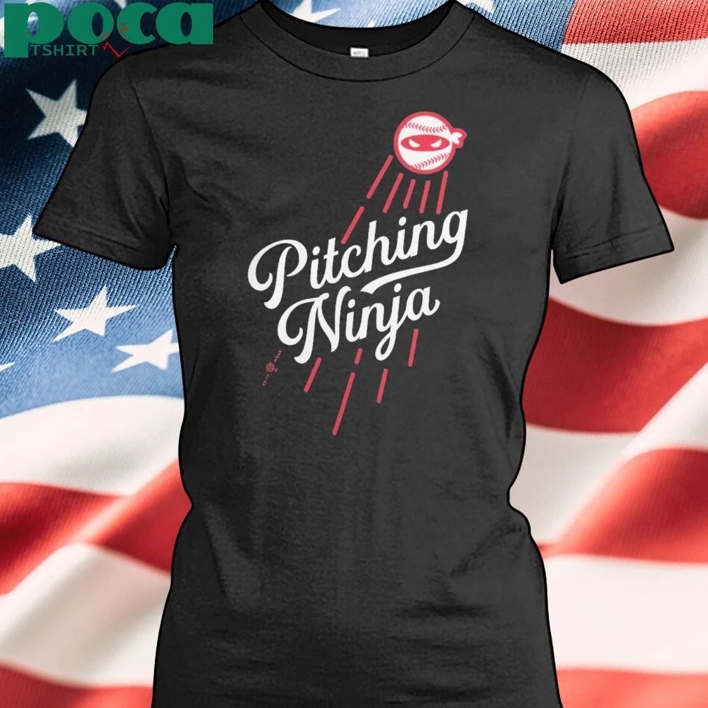 Pitching Ninja Los Angeles Baseball 2025 T-Shirt