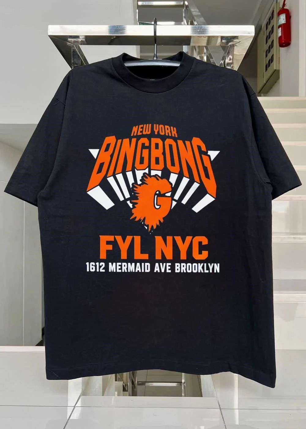 1612 Mermaid Ave Brooklyn New York Bingbong Fyl NYC T-Shirt