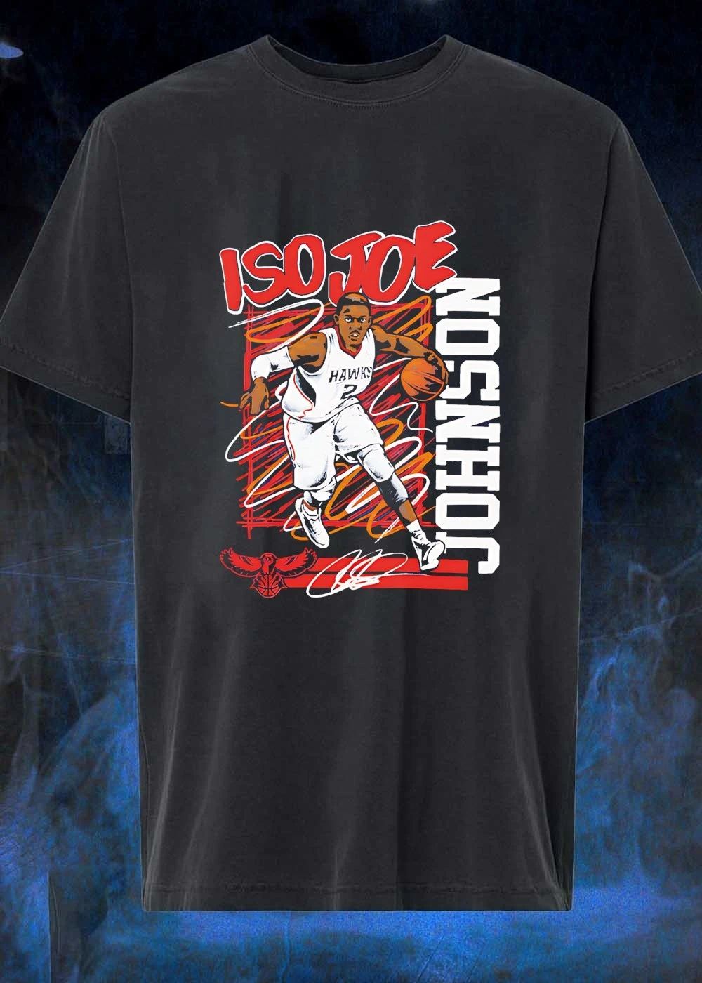 Homage Hawks Joe Johnson shirt