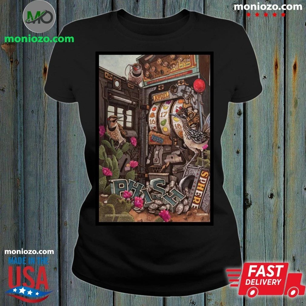 Phish Sphere in Las Vegas April 16-17-18 2026 Poster Shirt