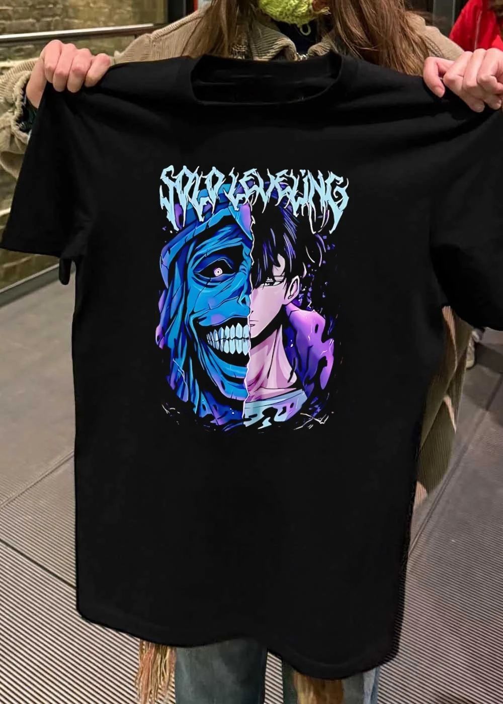 Solo Leveling Cotton Anime graphic shirt