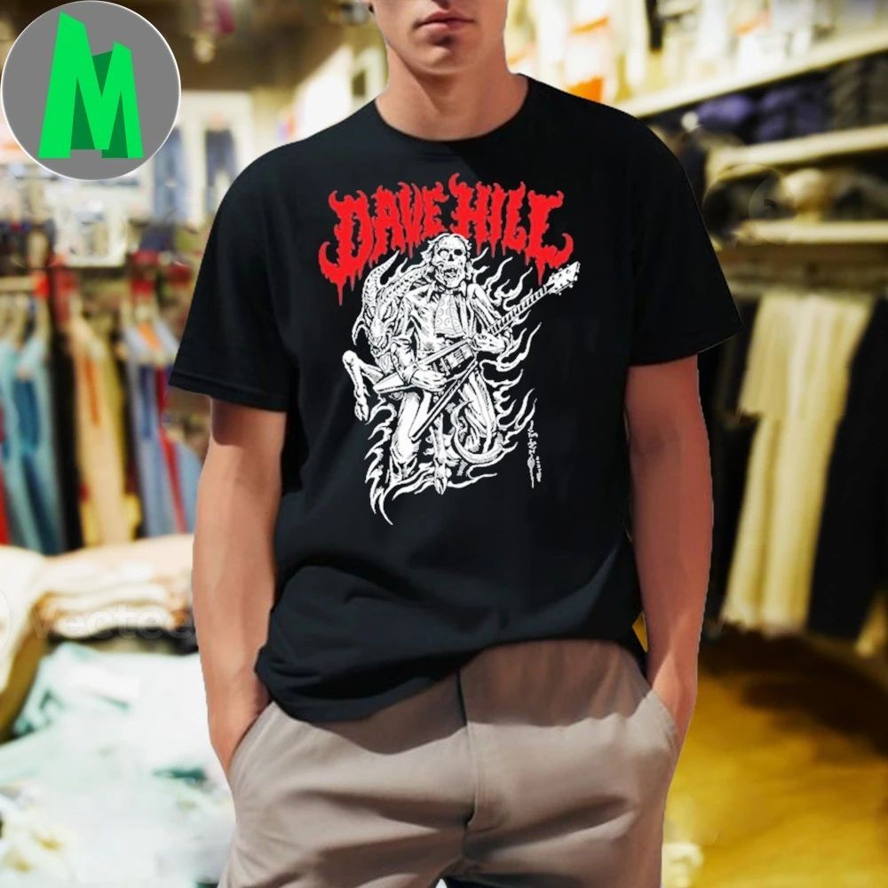 Original Dave Hill Skullface Tee Shirt