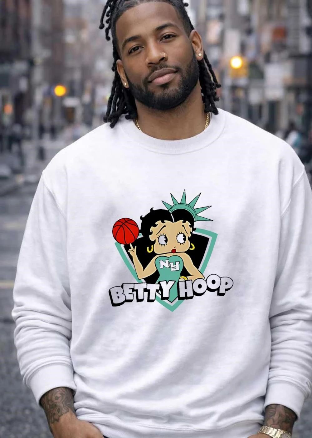 New York Liberty Betty Hoop shirt