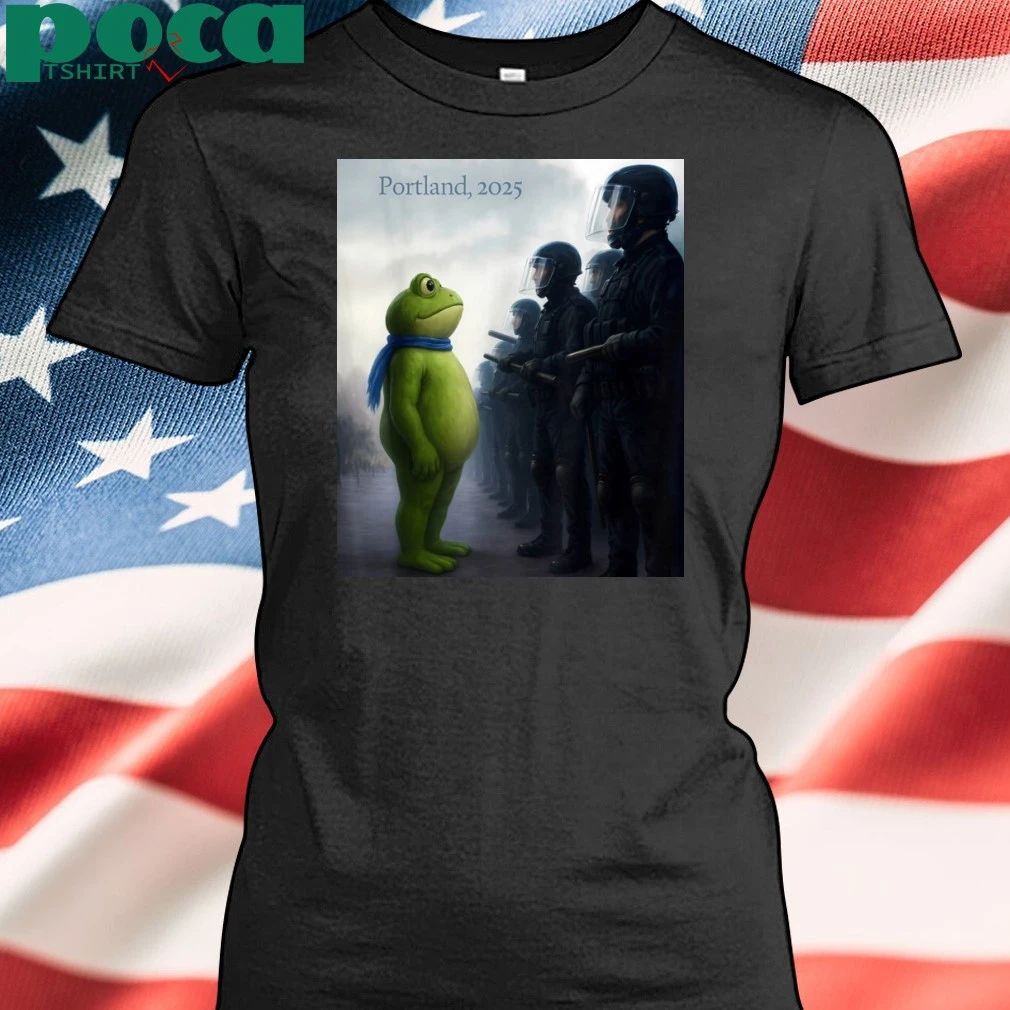 2025 Portland Frog Protest – Portland Frog T-shirt