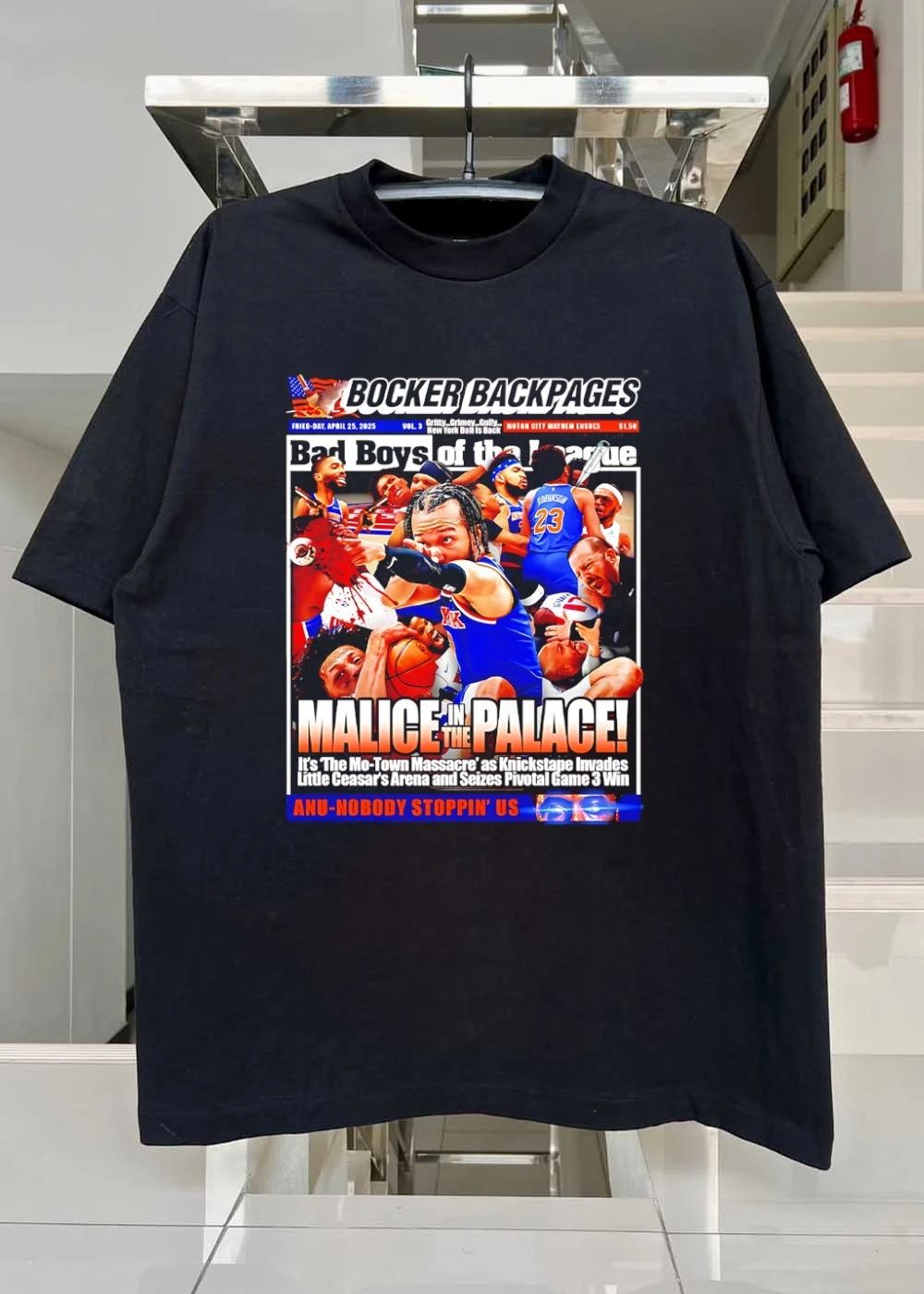 Malice in the Palace Mo-Town Massacre Knickstape Shirt