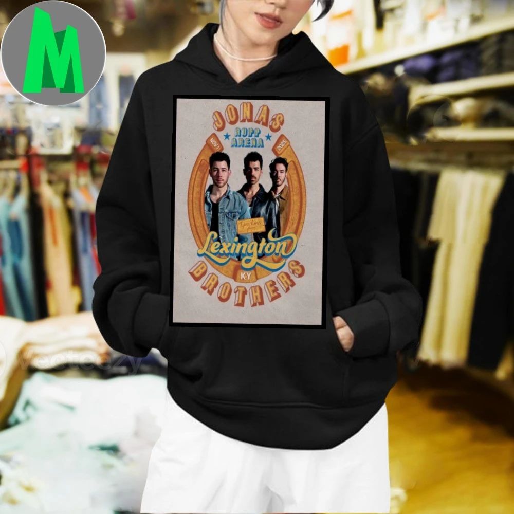 Jonas Brothers Rupp Arena, Lexington, KY 2025 Poster Shirt