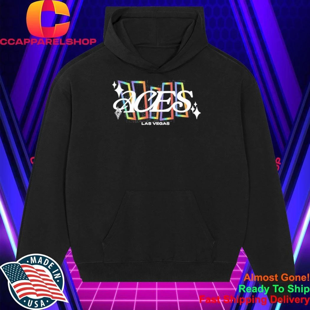 Las Vegas Aces Rainbow Shapes Shirt
