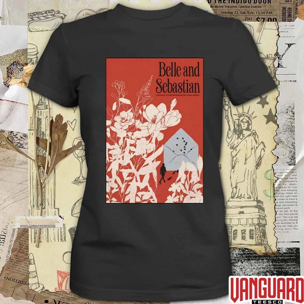 Belle And Sebastian Pop Up Now May 13 2026 Teatro Metropólitan, Mexico City Poster t-shirt
