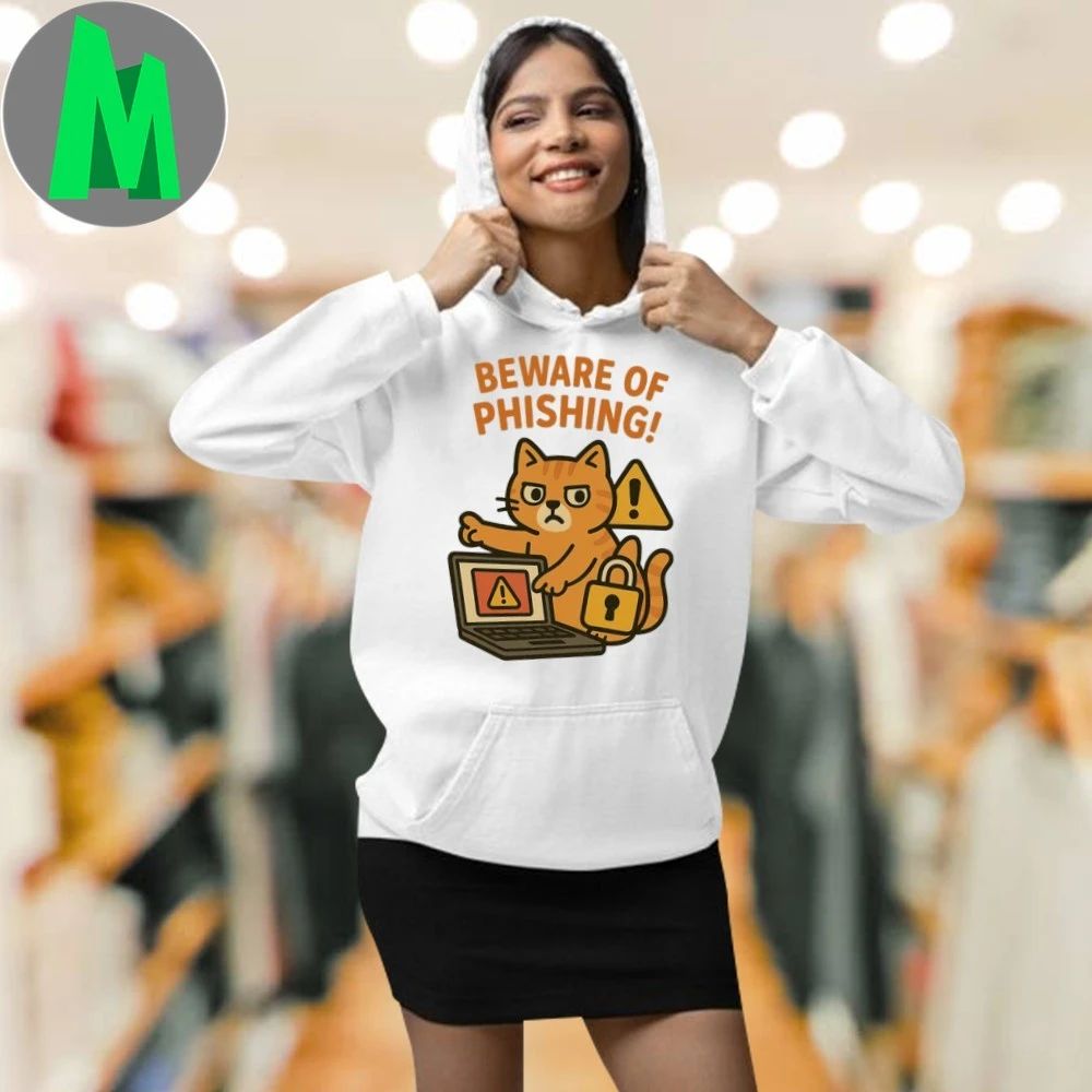 Beware Of Phishing Cyber Security Professional Shirt