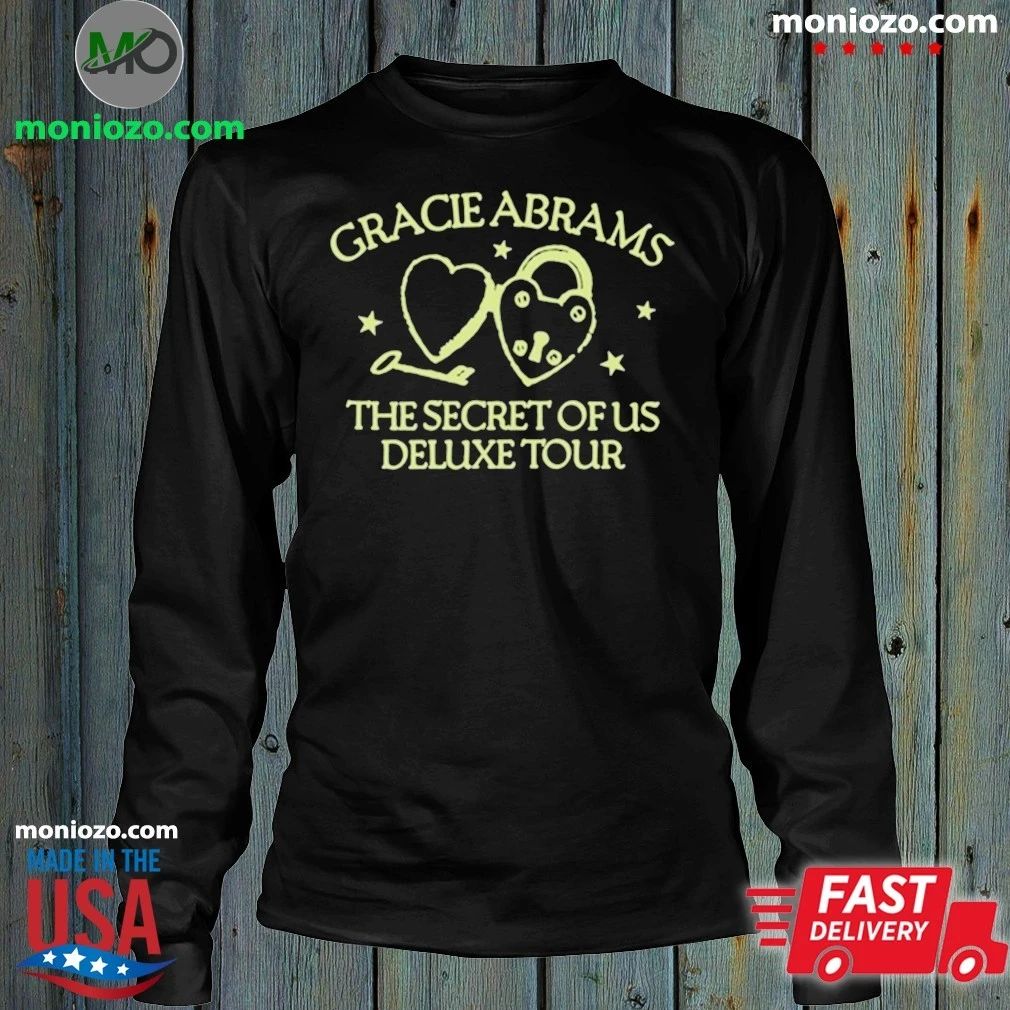 Original Gracie Abrams The Secret of Us Deluxe Tour 2026 T-Shirt – Best Gift for Music Fans