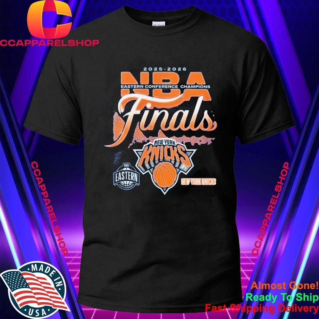 NY Knicks 2026 Eastern Conference Champions Finals Signature Shirt