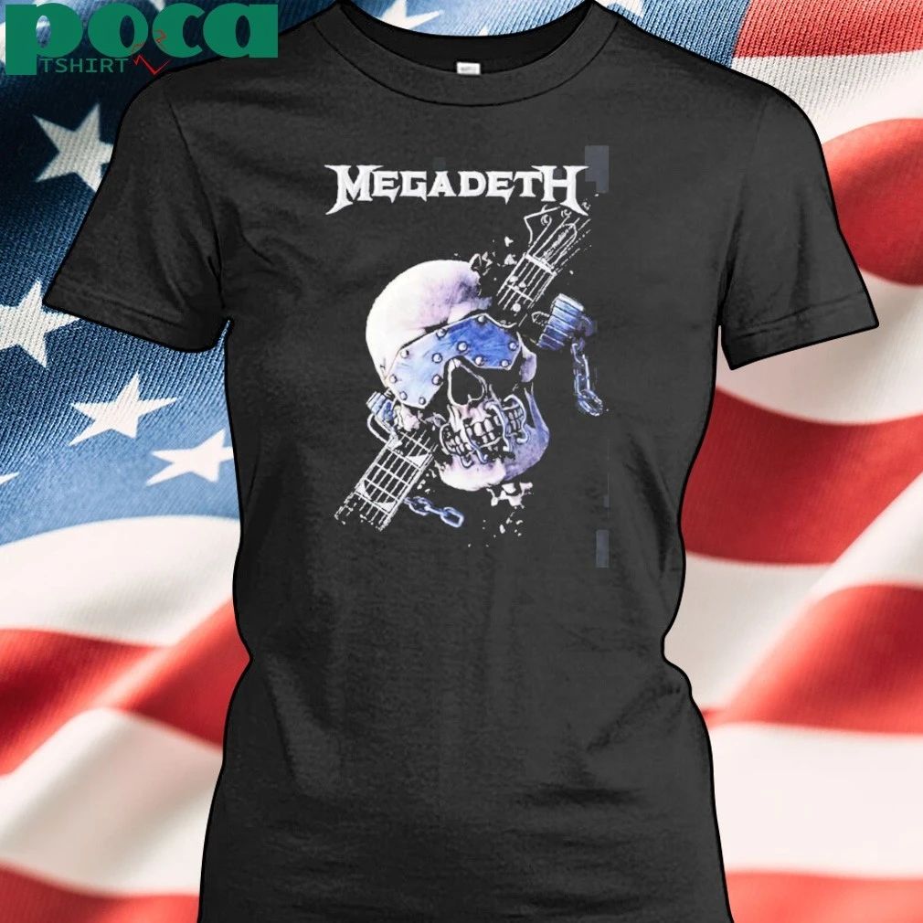 Megadeth This Was Our Life 2026 Latin America Tour Merch Vic Let There Be Shred With Dates Back T-Shirt