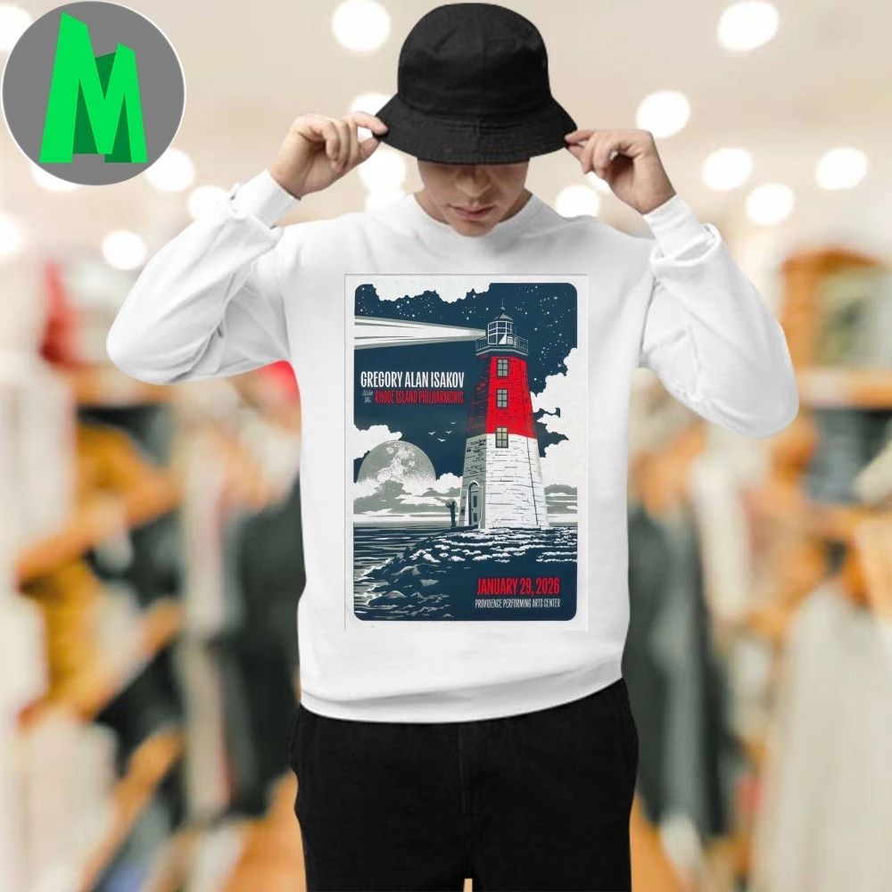 Gregory Alan Isakov Providence Ri Jan 29 2026 Poster Shirt